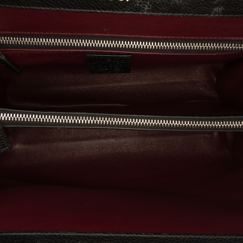 Pre-Loved Gucci Small Grained Calfskin Zumi Top Handle Bag - Picture 4 of 10